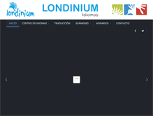Tablet Screenshot of londinium.es